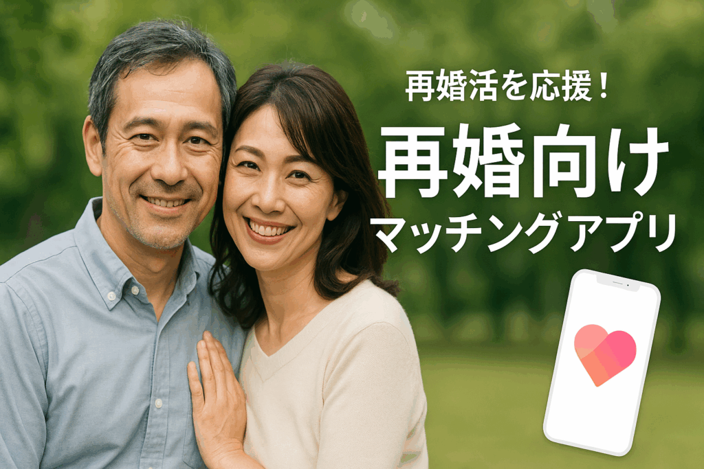 再婚向けマッチングアプリ